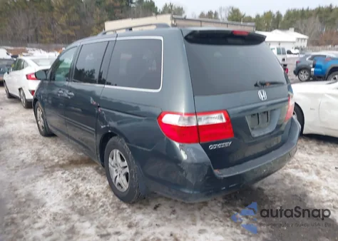 2006 Honda Odyssey Ex-L z USA, uszkodzony, nr VIN 5FNRL38716B040325